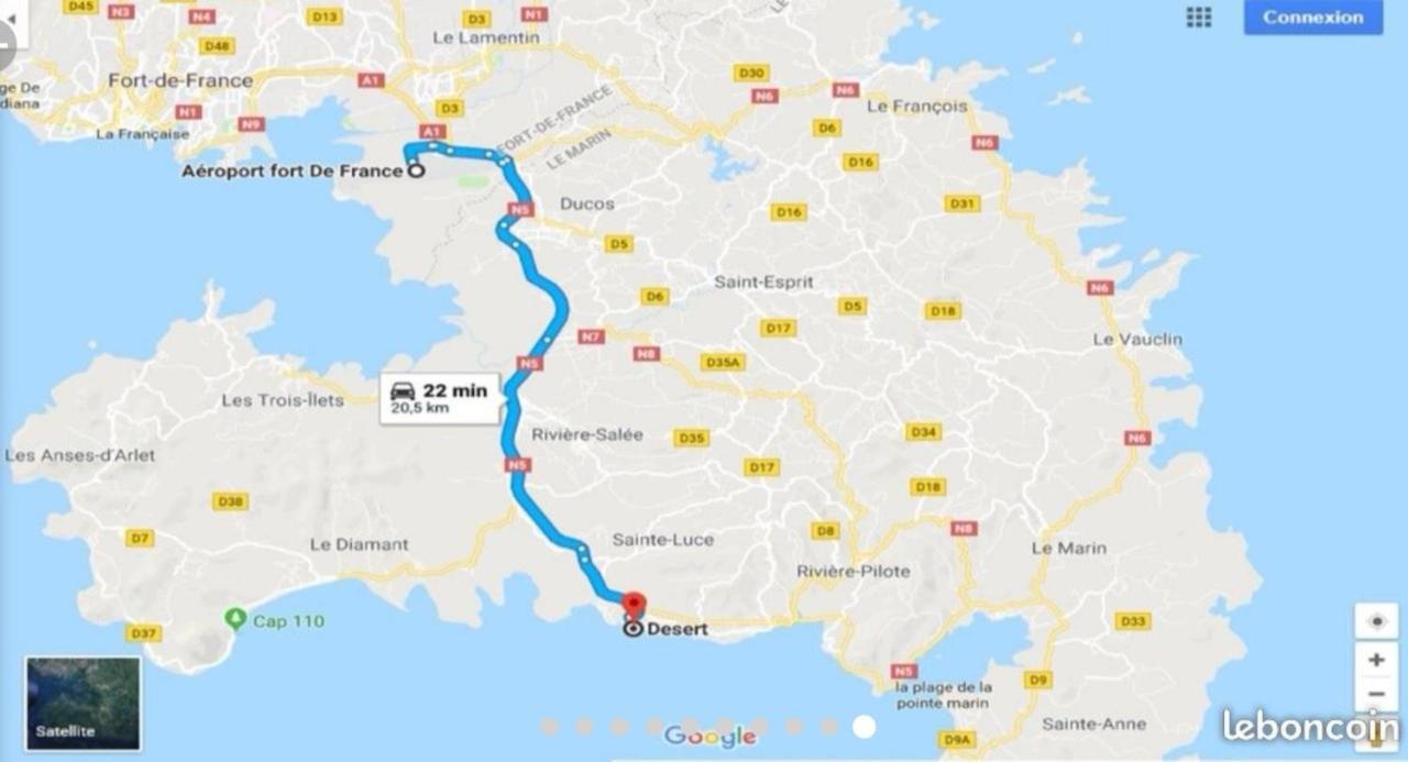 T2 Les Pieds Dans L'Eau Face A La Mer Des Caraibes Sainte Luce - Trois Rivieres Eksteriør bilde